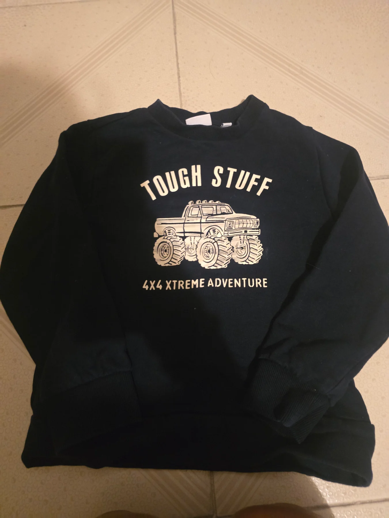 Monster Truck Sweatshirt / Age 3 / 98cm