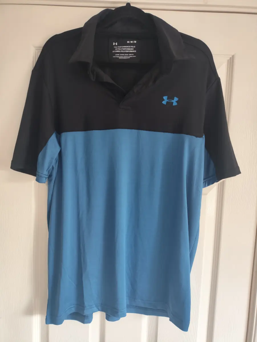 Under Armour performance polo colour block T-shirt