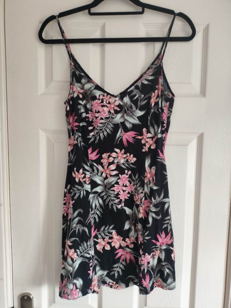 Floral summer dress size 10 H&M