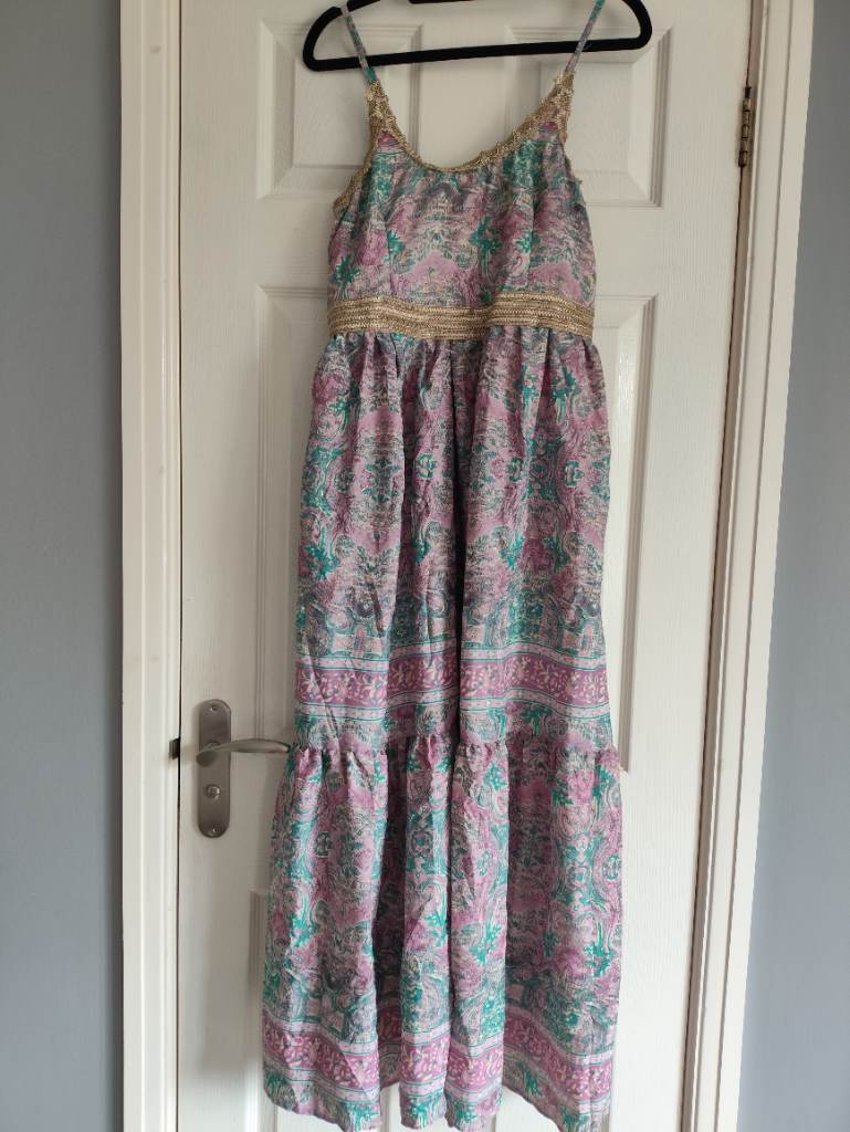 Cherish free size maxi summer dress with adjustable straps