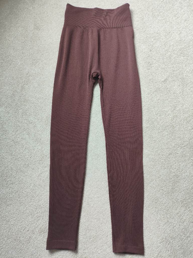 One size brown leggings Love My Fashions