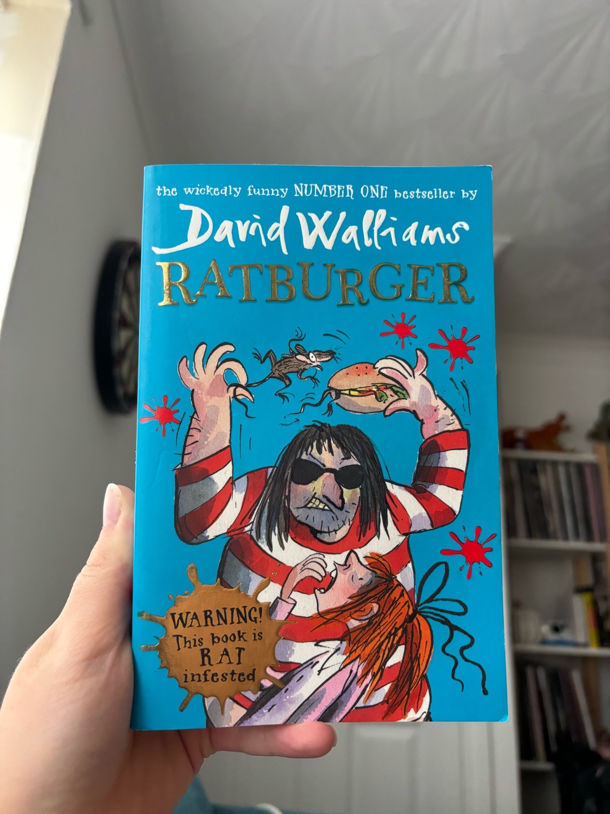 David Walliams - Ratburger Children's Paperback Book