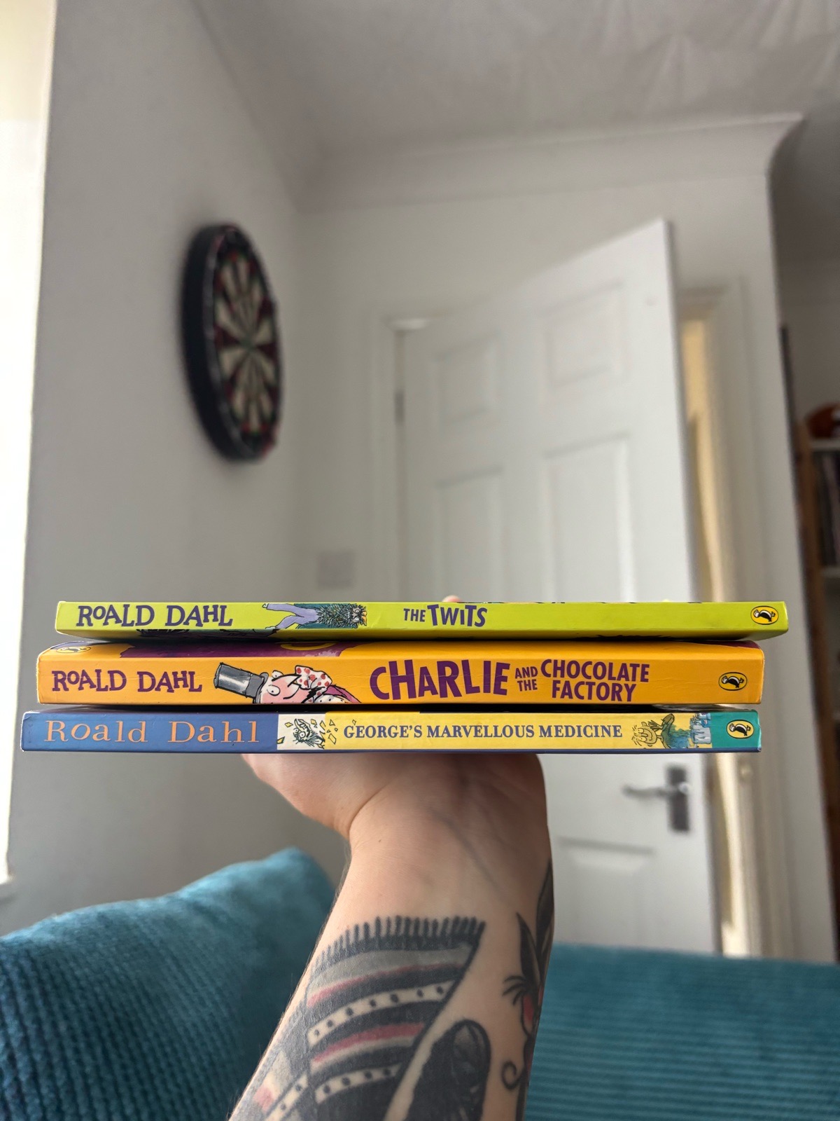 Roald Dahl 3-Book Bundle (The Twits, Charlie & Chocolate Factory, George's Marvellous Medicine)