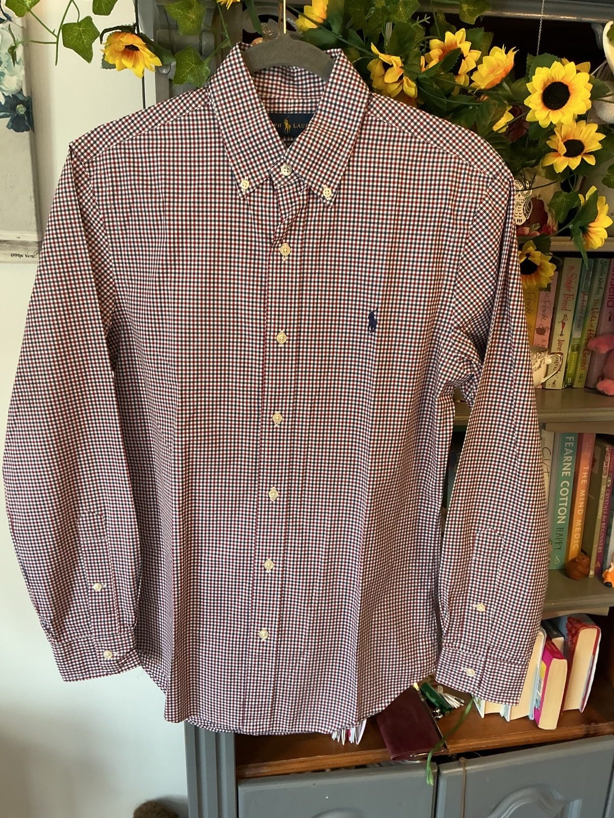Ralph Lauren Red Check shirt size Small