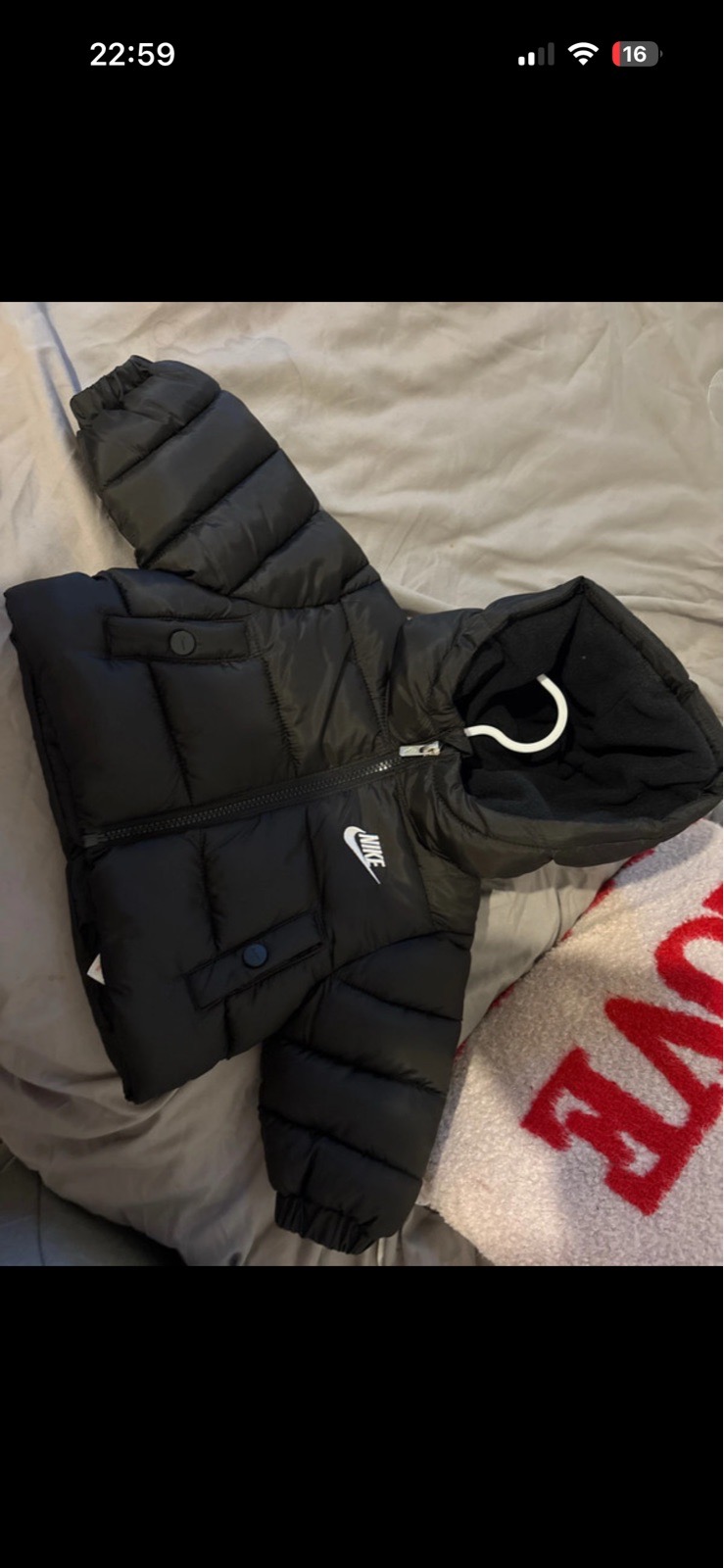 Baby Nike coat 0-3