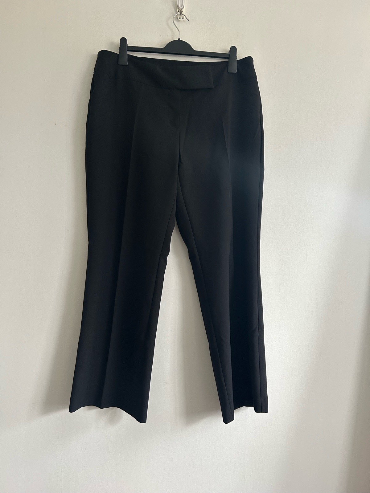 Rogers+Rogers Black Straight Leg Work/Formal Trousers Plus Size 20