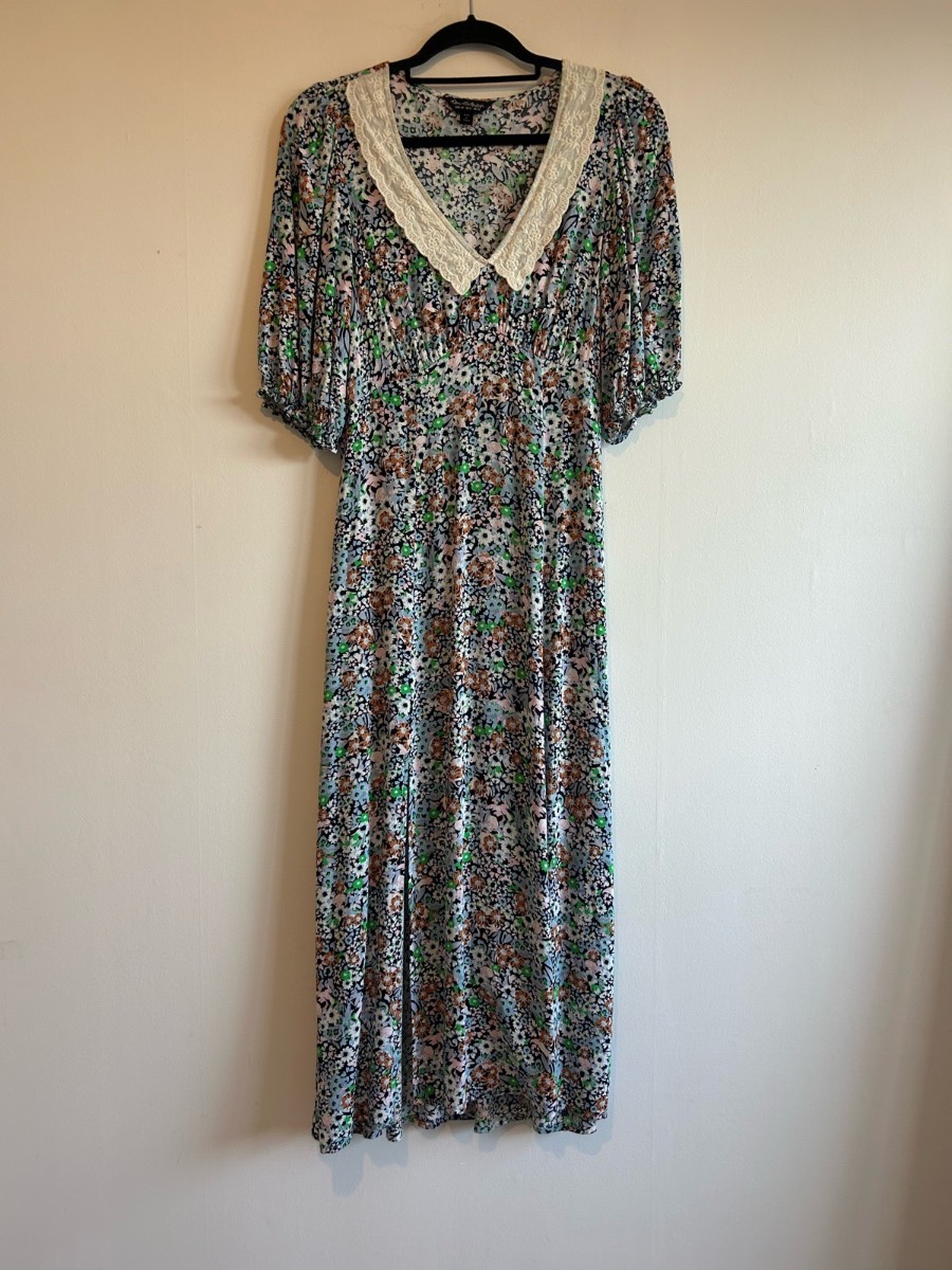Midi Floral Summer Dress Size 10