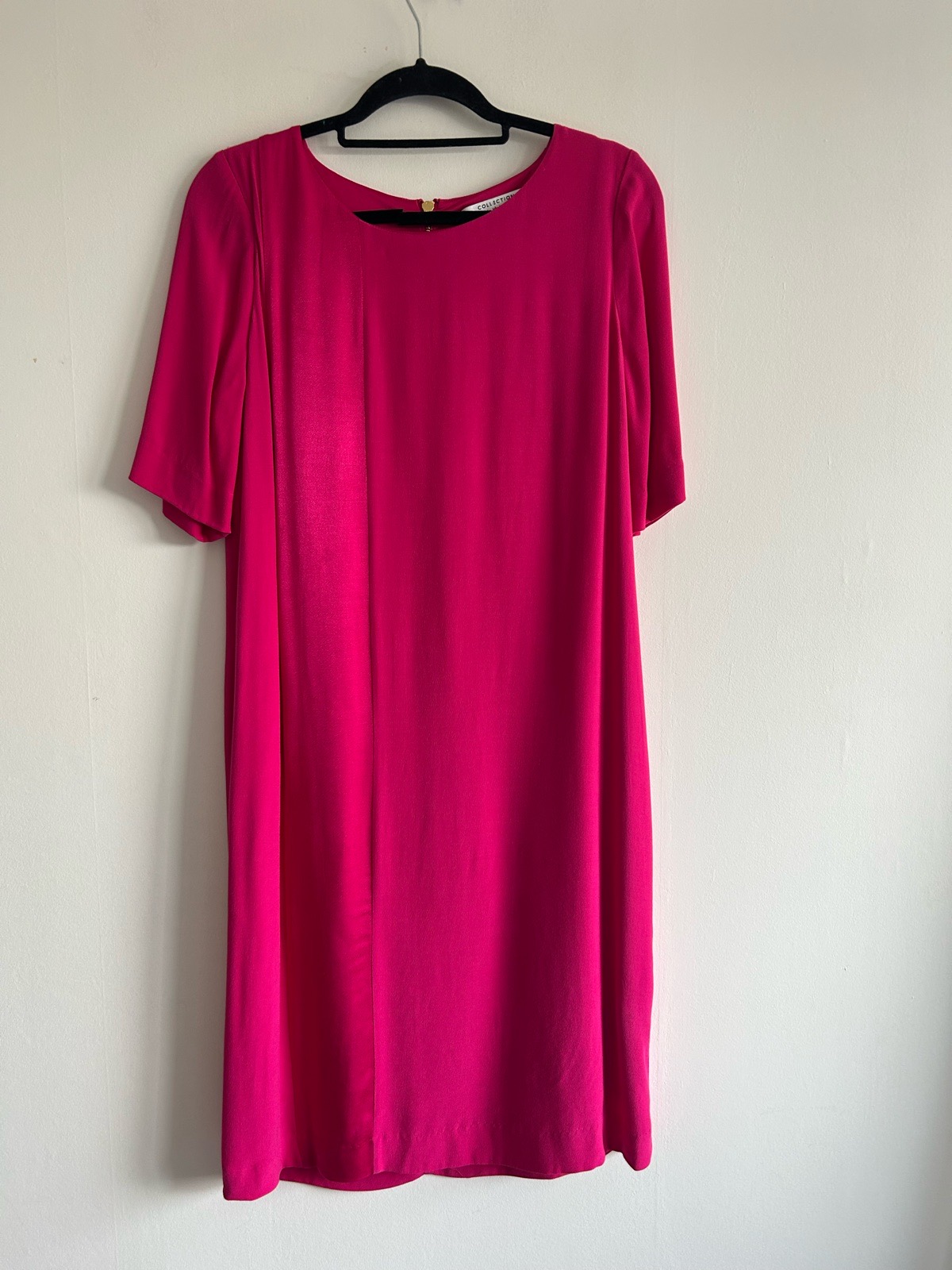 Collection By John Lewis Fuchsia Pink Loose Fitting Knee Length Dress Size 8