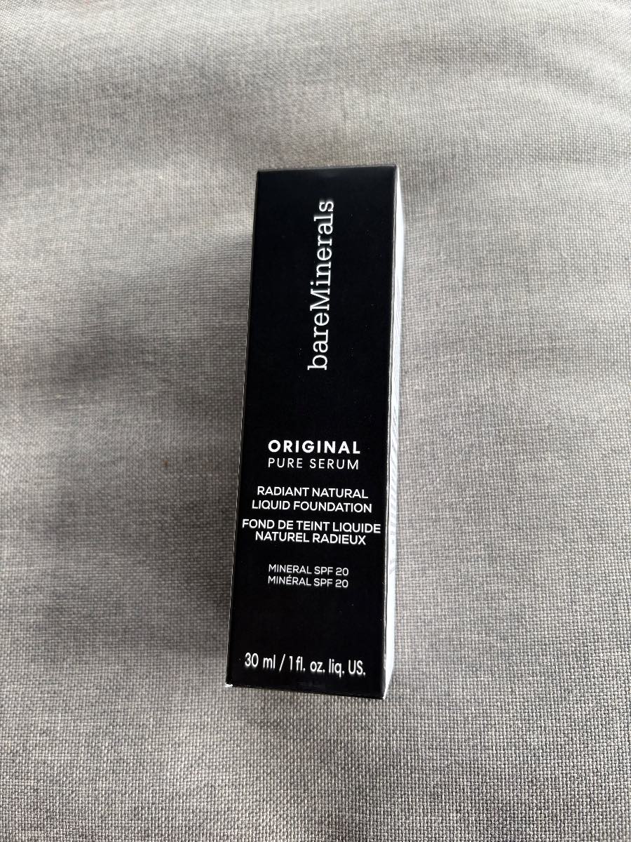 Original Pure Serum Radiant Natural Liquid Foundation Fair Cool 1 Mineral SPF20