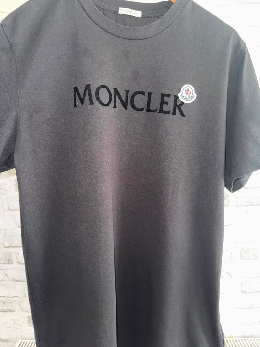 Men’s Black Moncler Tshirt
