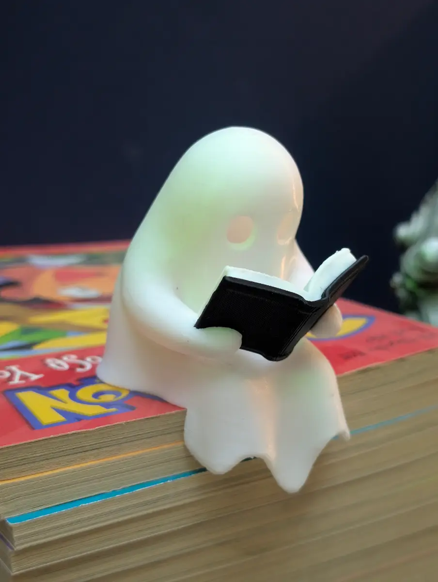 Reading boo ghost tealight holder