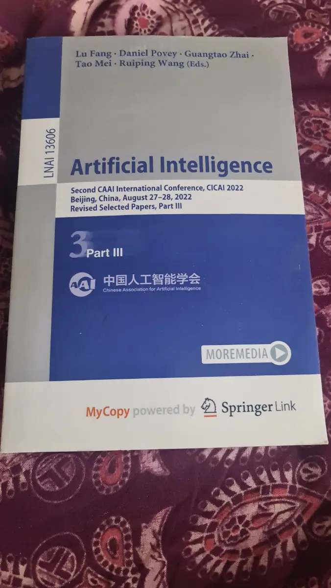 Artificial intelligence book