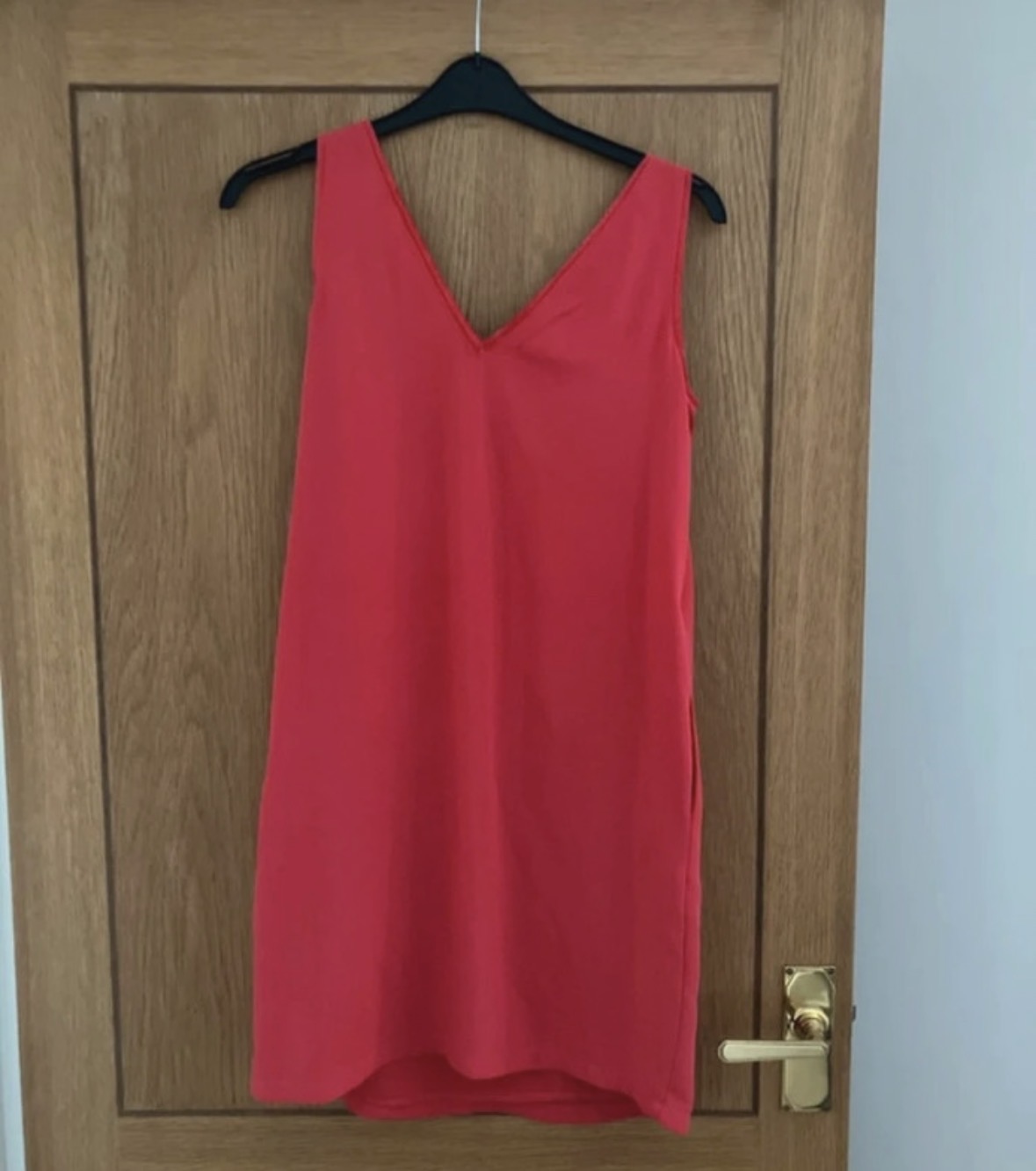 Hush Coral Summer Dress UK size 8