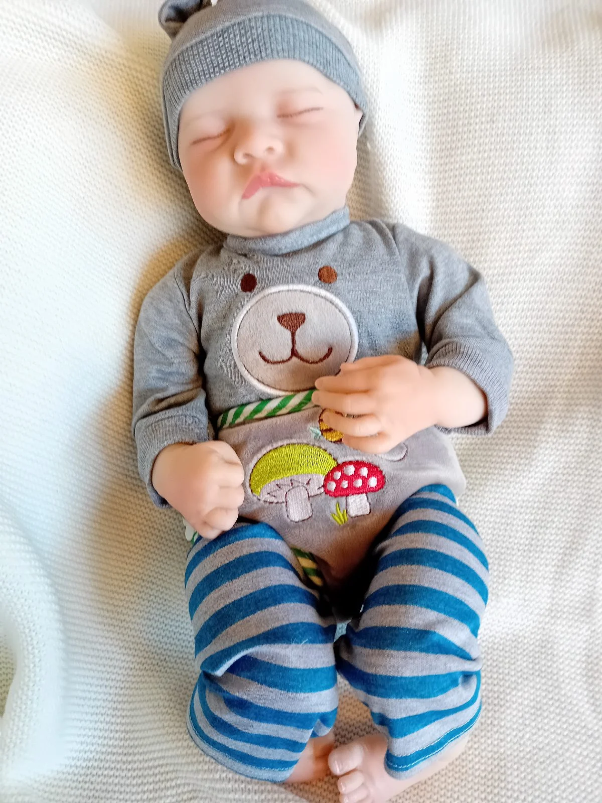 Reborn Doll baby boy 19" soft cloth body