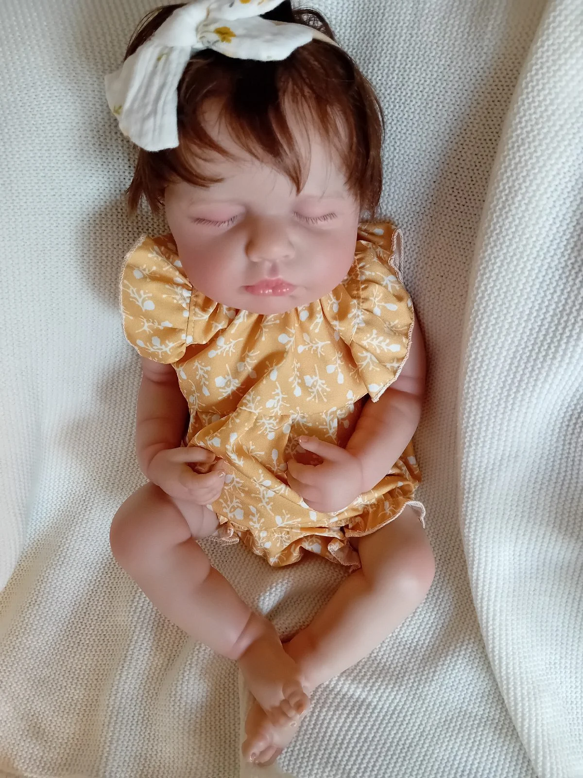 Reborn doll full vinyl body & accessories