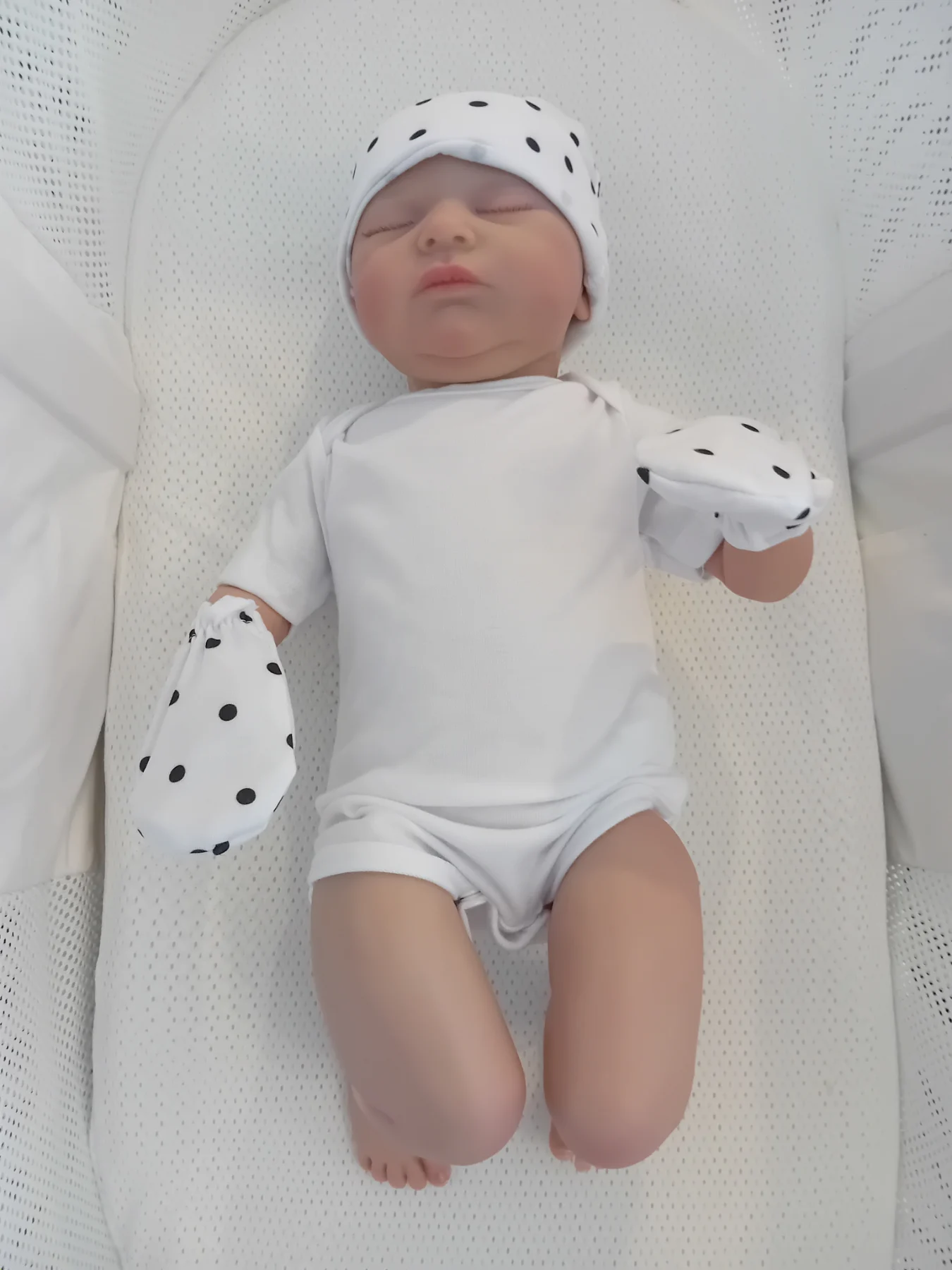 Reborn doll 19" soft cloth body with vinyl limbs
