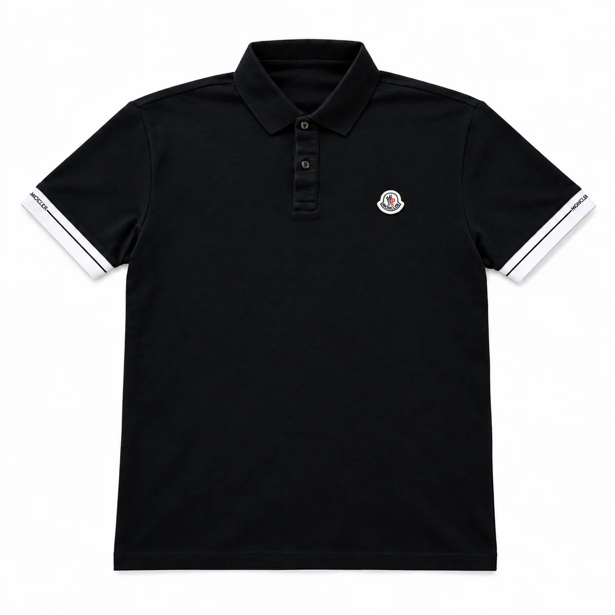Black moncler t-shirt unisex