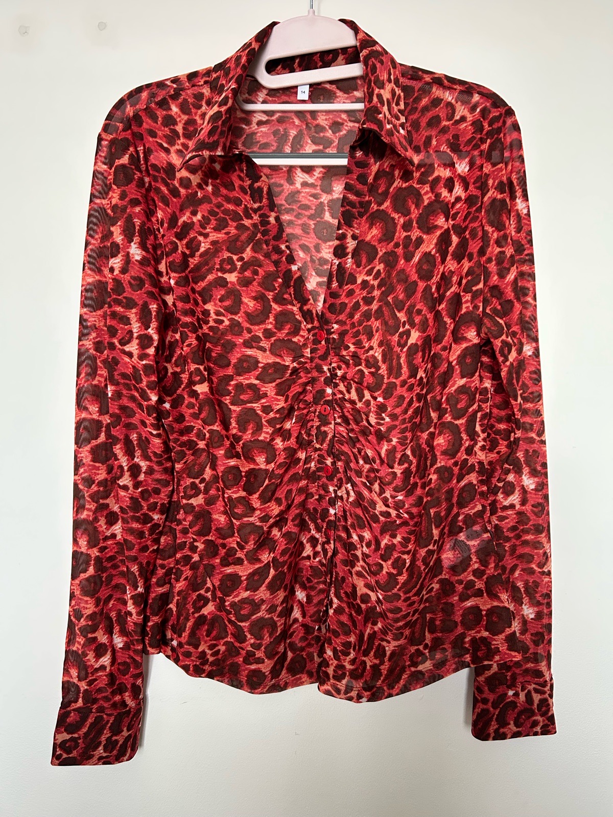 Next animal print blouse