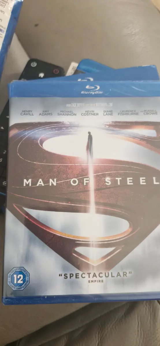 Blu-ray Man of steel still sealed