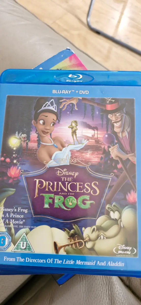 Blu-ray  The Princess and the frog