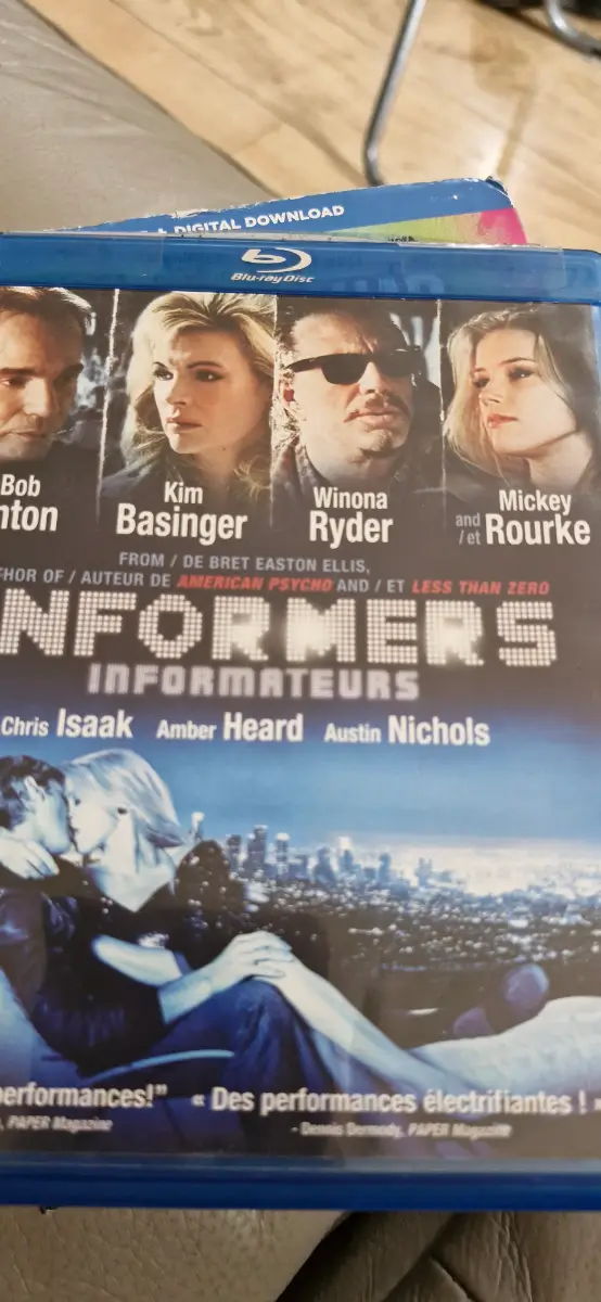 Blu-ray The informers