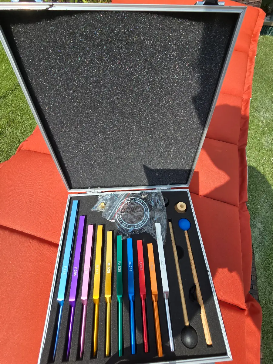 Solfeggio Tuning Fork Healing Set