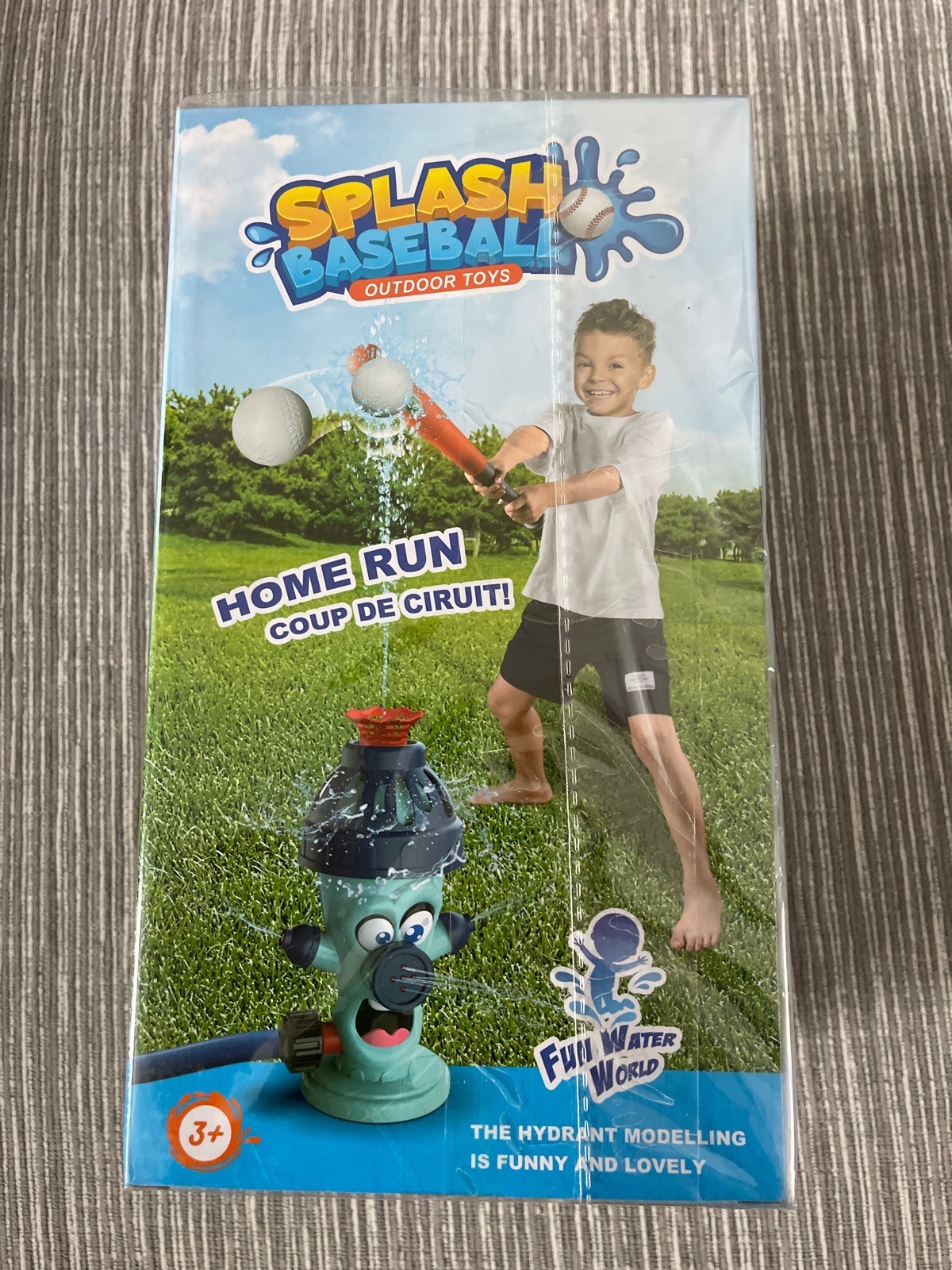 amazing splash baseball outdoor water toy brand new summer fun for kids
