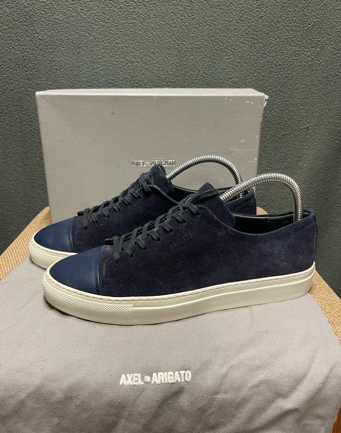 Axel Arigato Navy Toe Cap