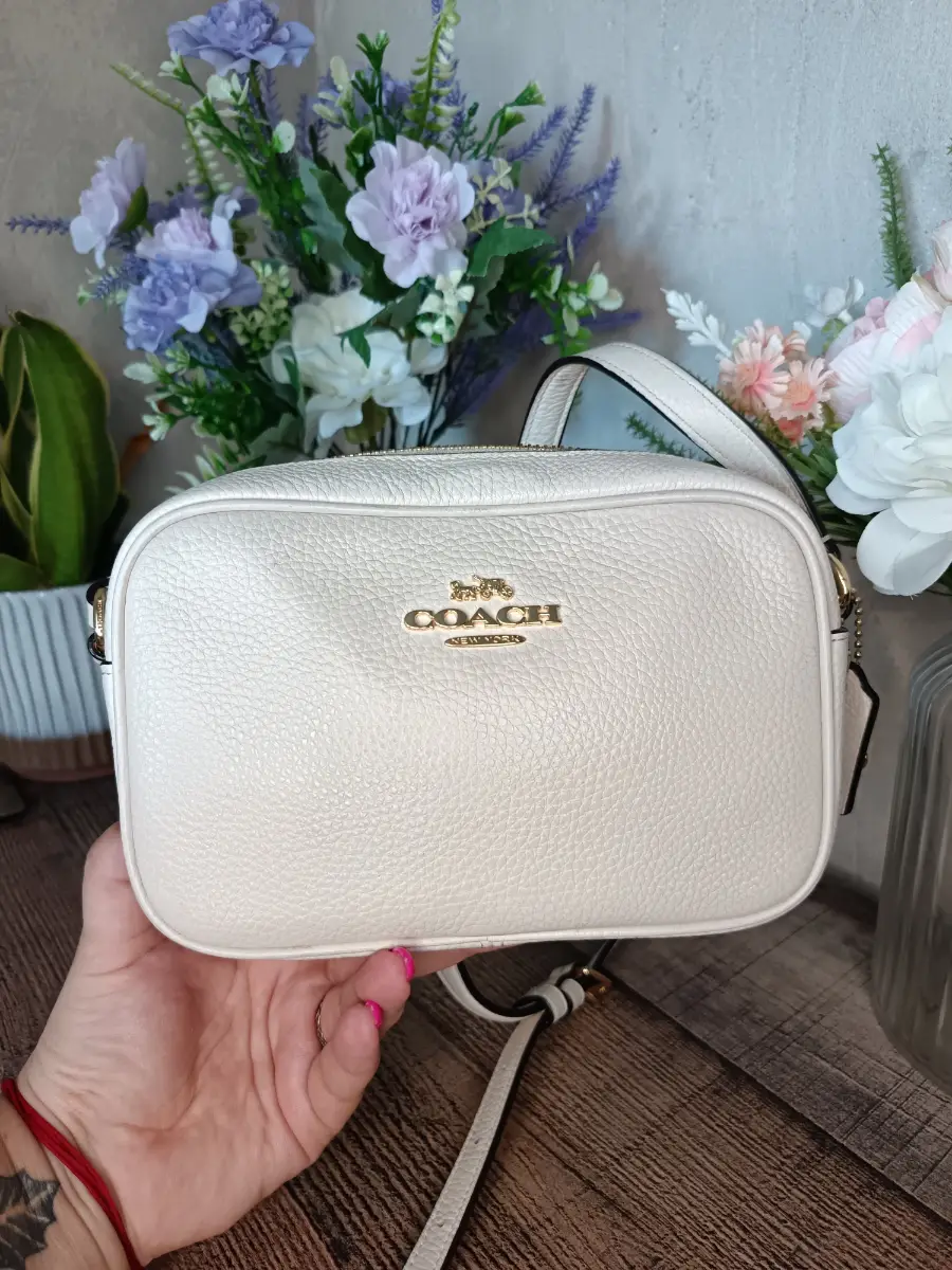 Coach Chalk Mini Jamie Camera Crossbody Bag