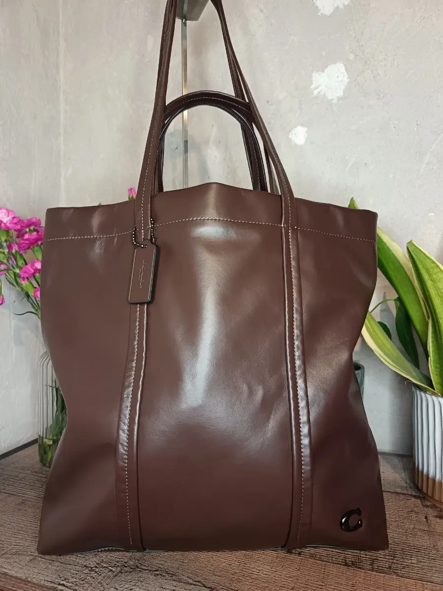 Coach Brown Hall 33 Tote Shoulder Bag Bag Handbag