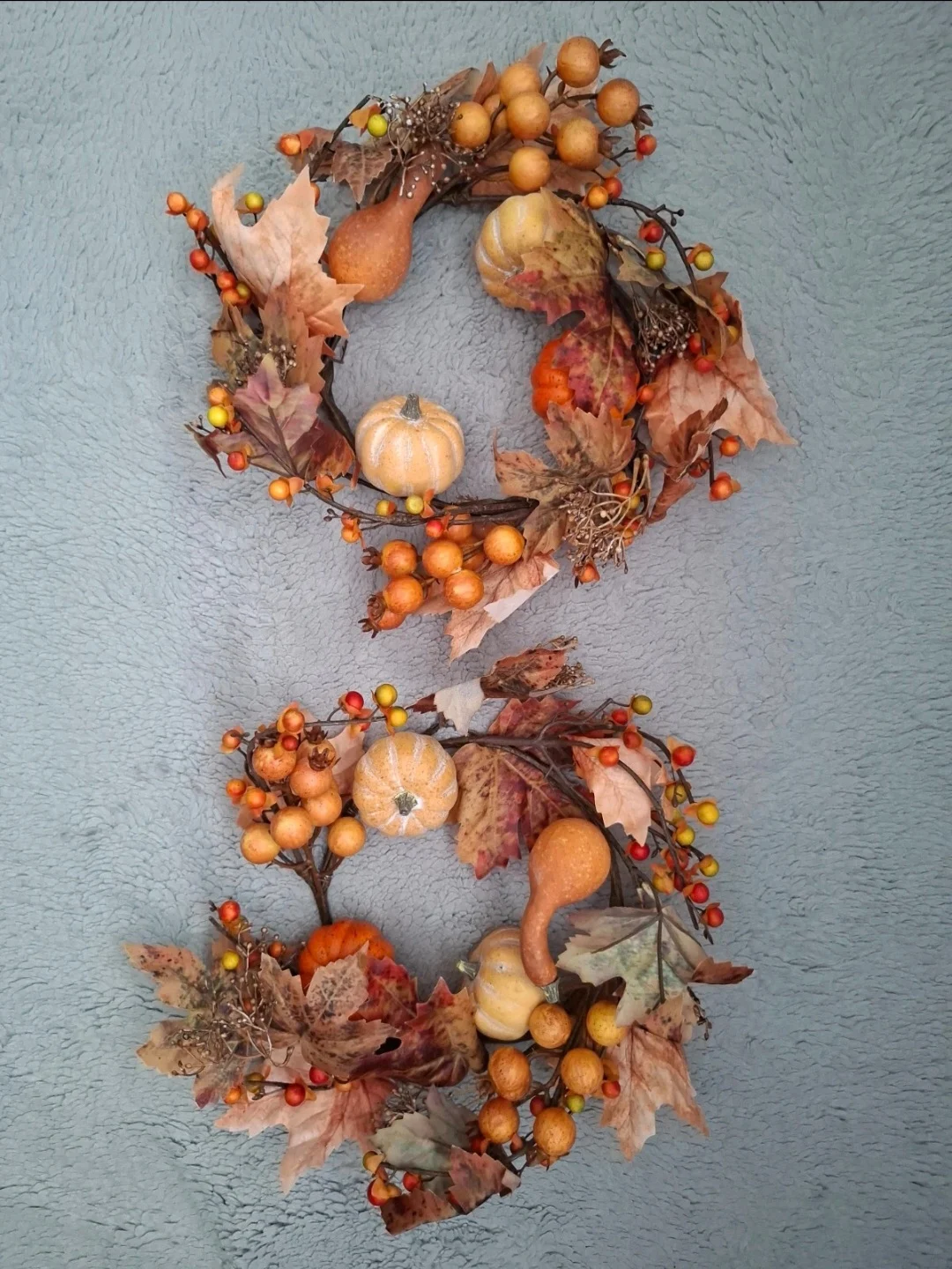 Set of 2 Wreath Centre Pieces