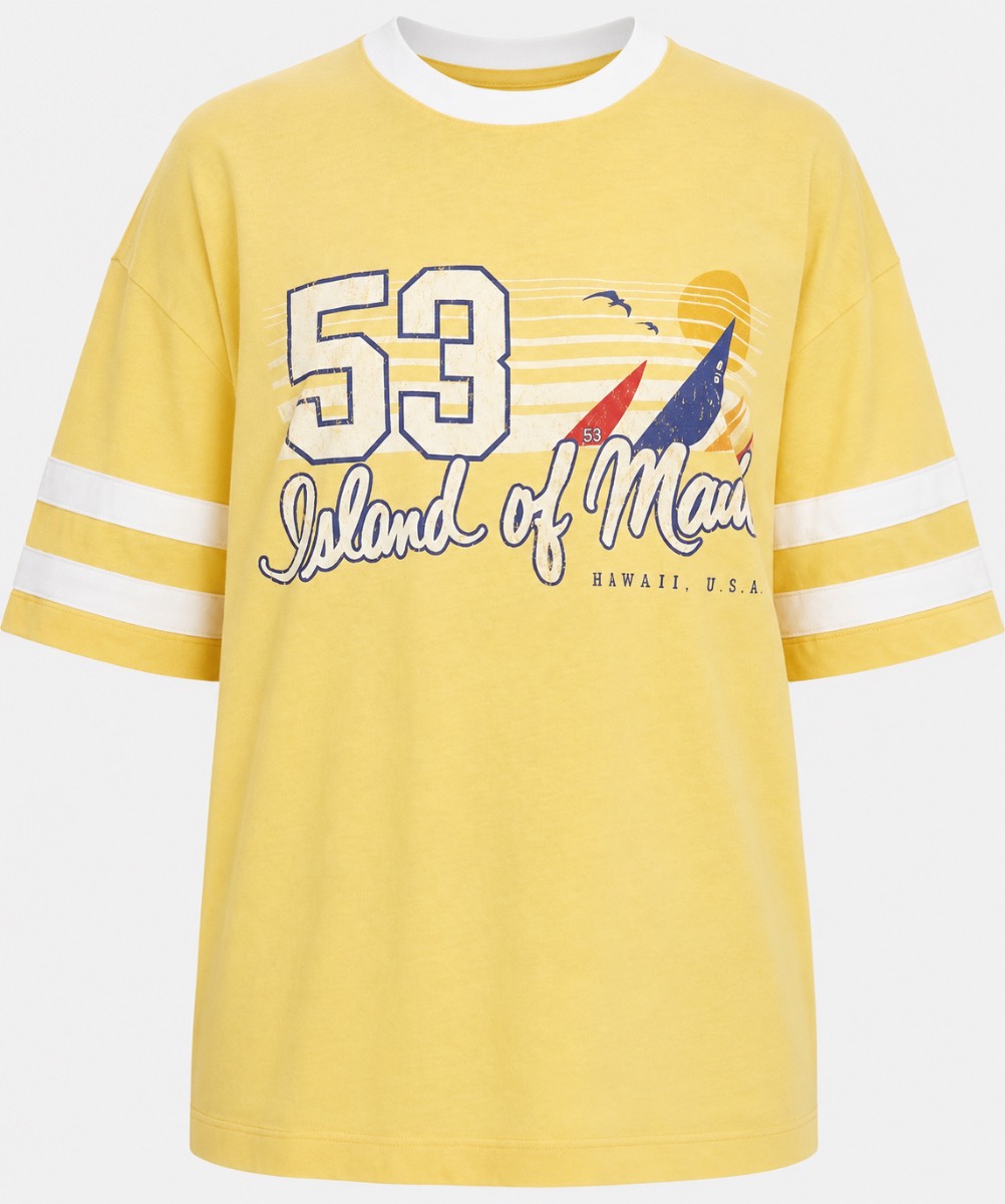 Retro Graphic Tee - Island Of Maui - 2XS