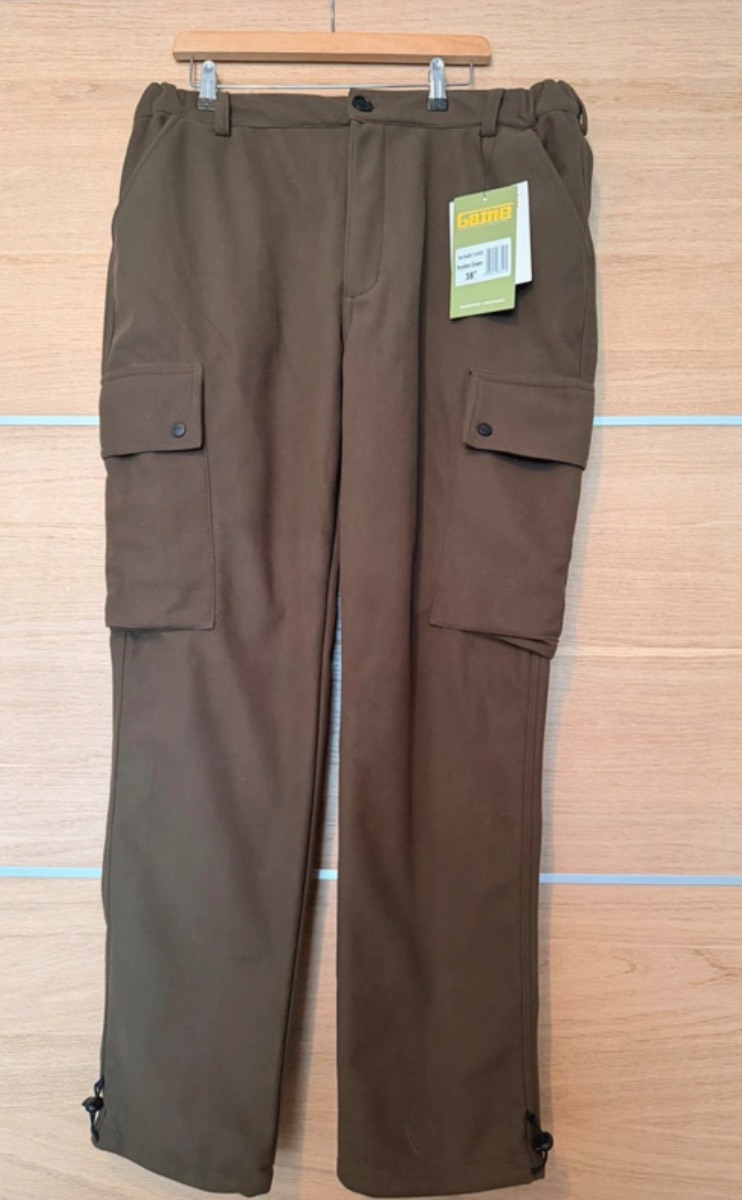 Game Stealth Waterproof Hunting Cargo Trousers Hunters Green 38 BNWT