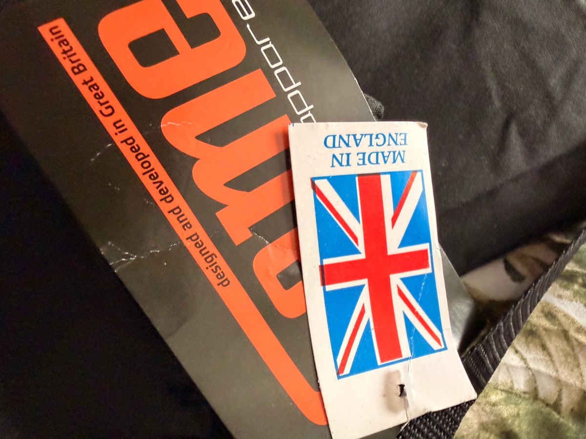 Game Technical Apparel Olive Wax Over Trousers Size Large Made in England