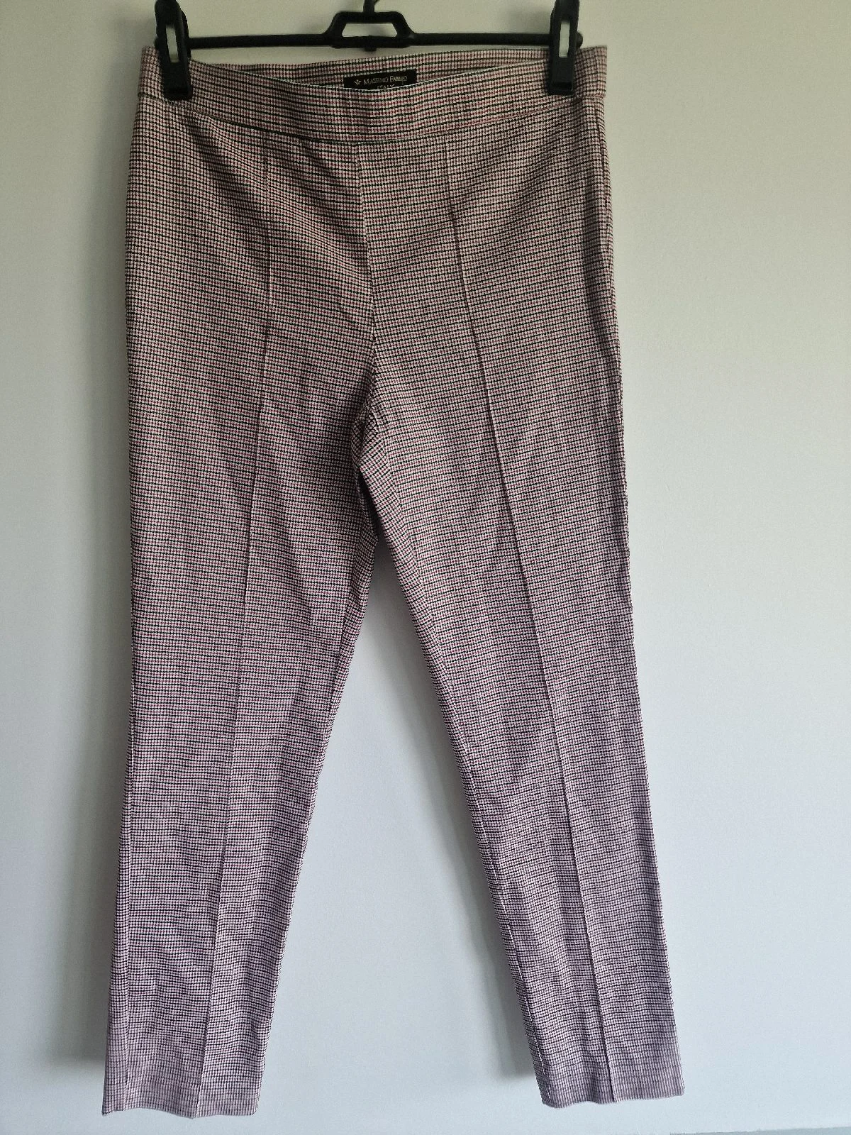 Massimo Fabbro Italy Houndstooth Smart Leggings / Trousers UK12