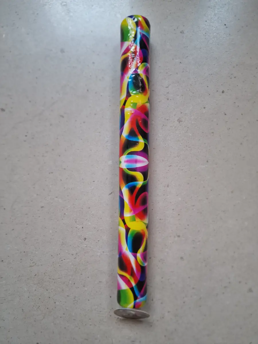 Flashing Party Stick Light Up Wand - Colorful Psychedelic Glow Toy BNWT