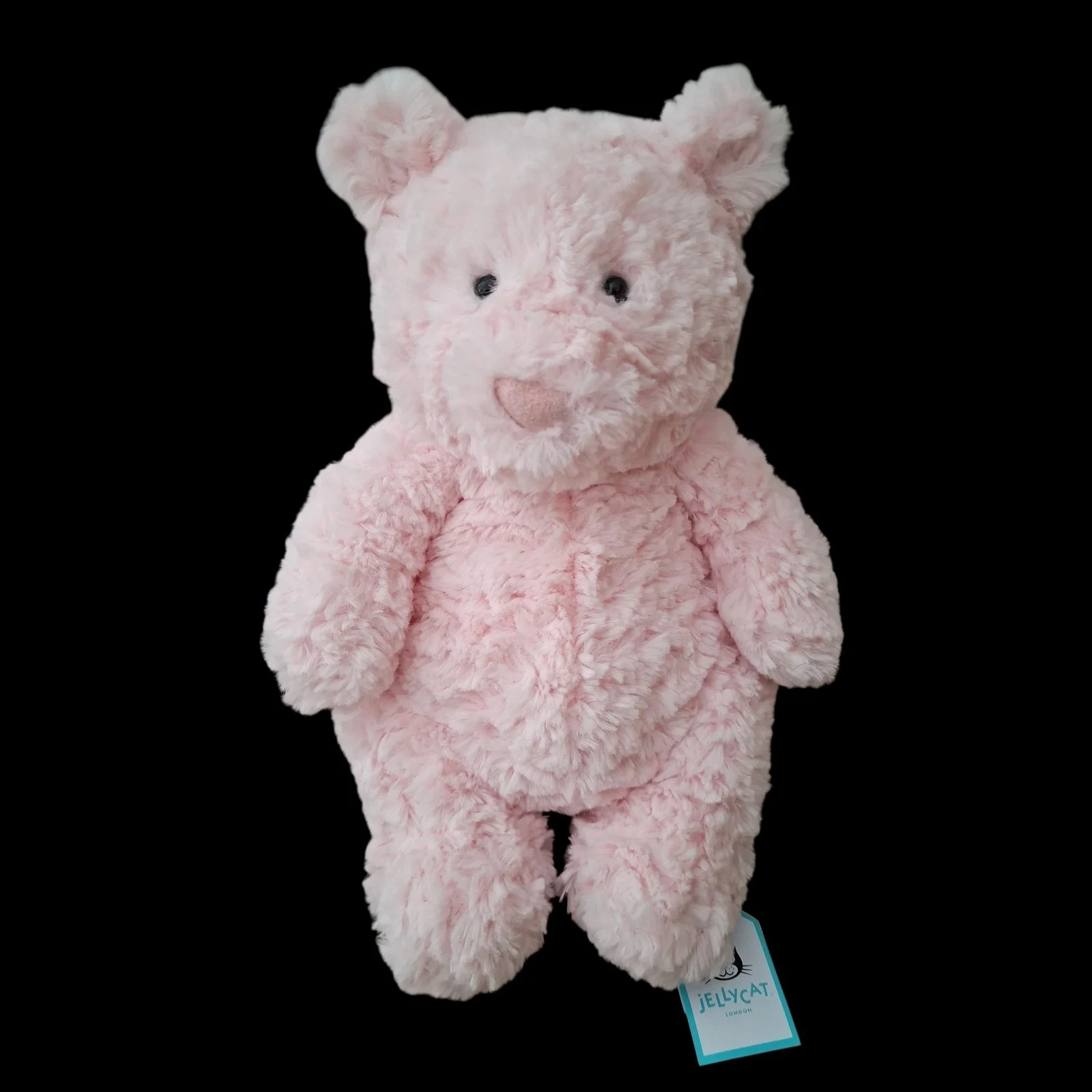 Brand New 11" Genuine Collectable Pink Leola Bear Jellycat London Soft Toy