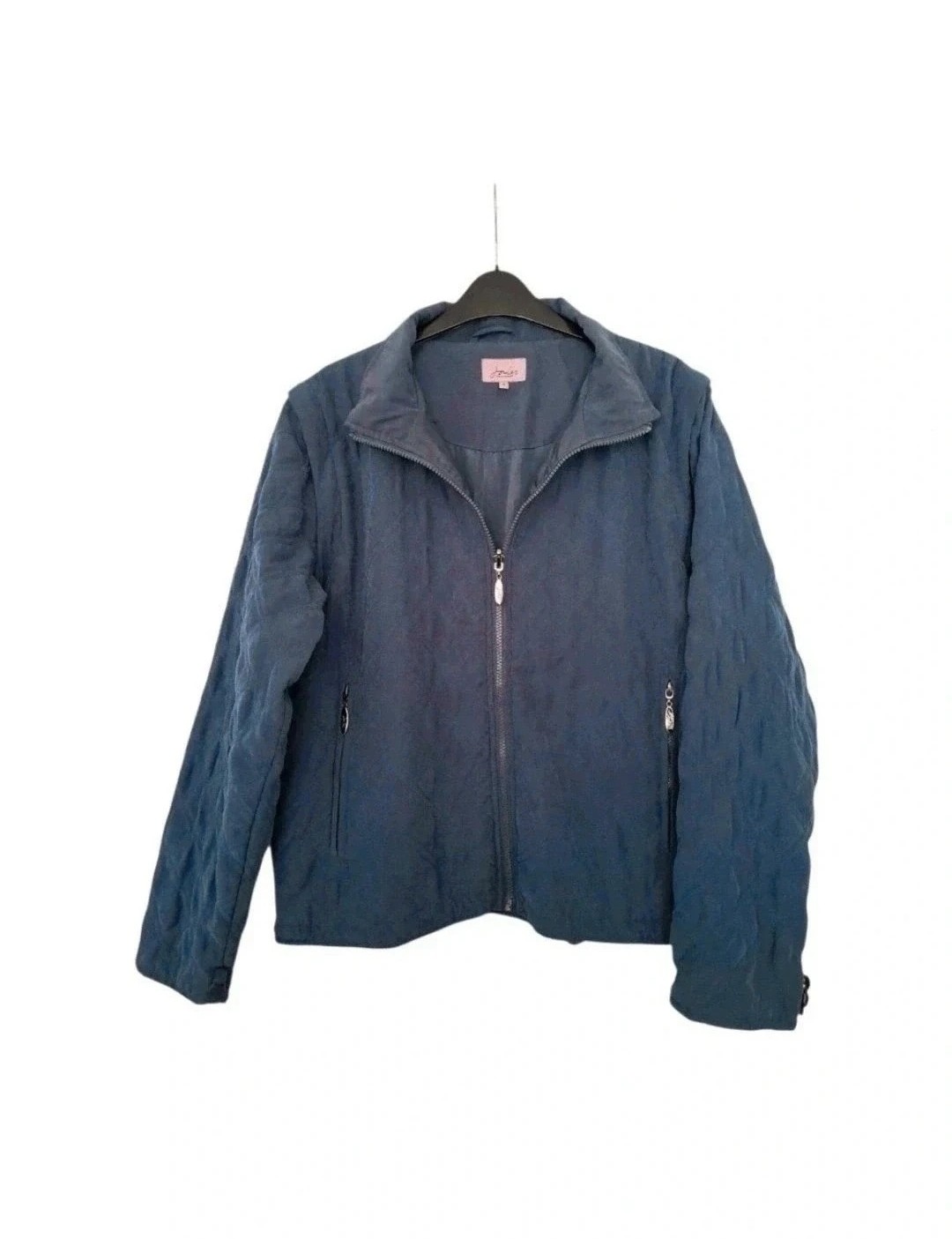 Women's Size UK 14 Blue Lightweight Polyester Jacket with Pockets by Joules