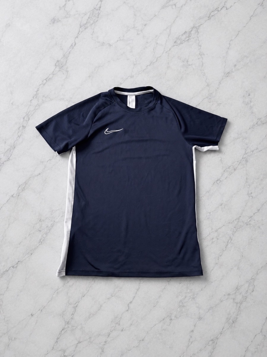 Nike Dri-FIT Training Men’s T-Shirt Navy Blue Gym Running Football Top Size S
