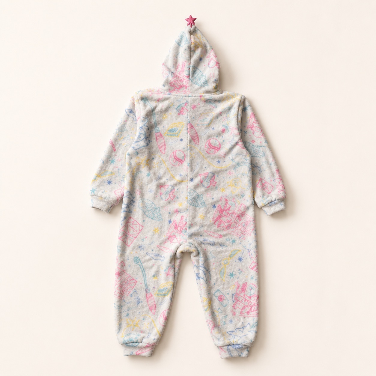Harry Potter Brand Threads Fleece Hooded Onesie Girls 9-10 Years