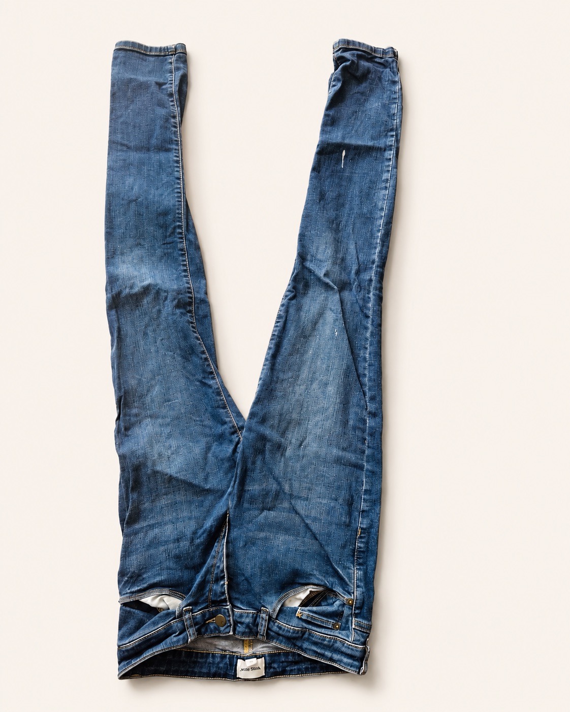White Stuff mid denim skinny jeans size 18L long blue