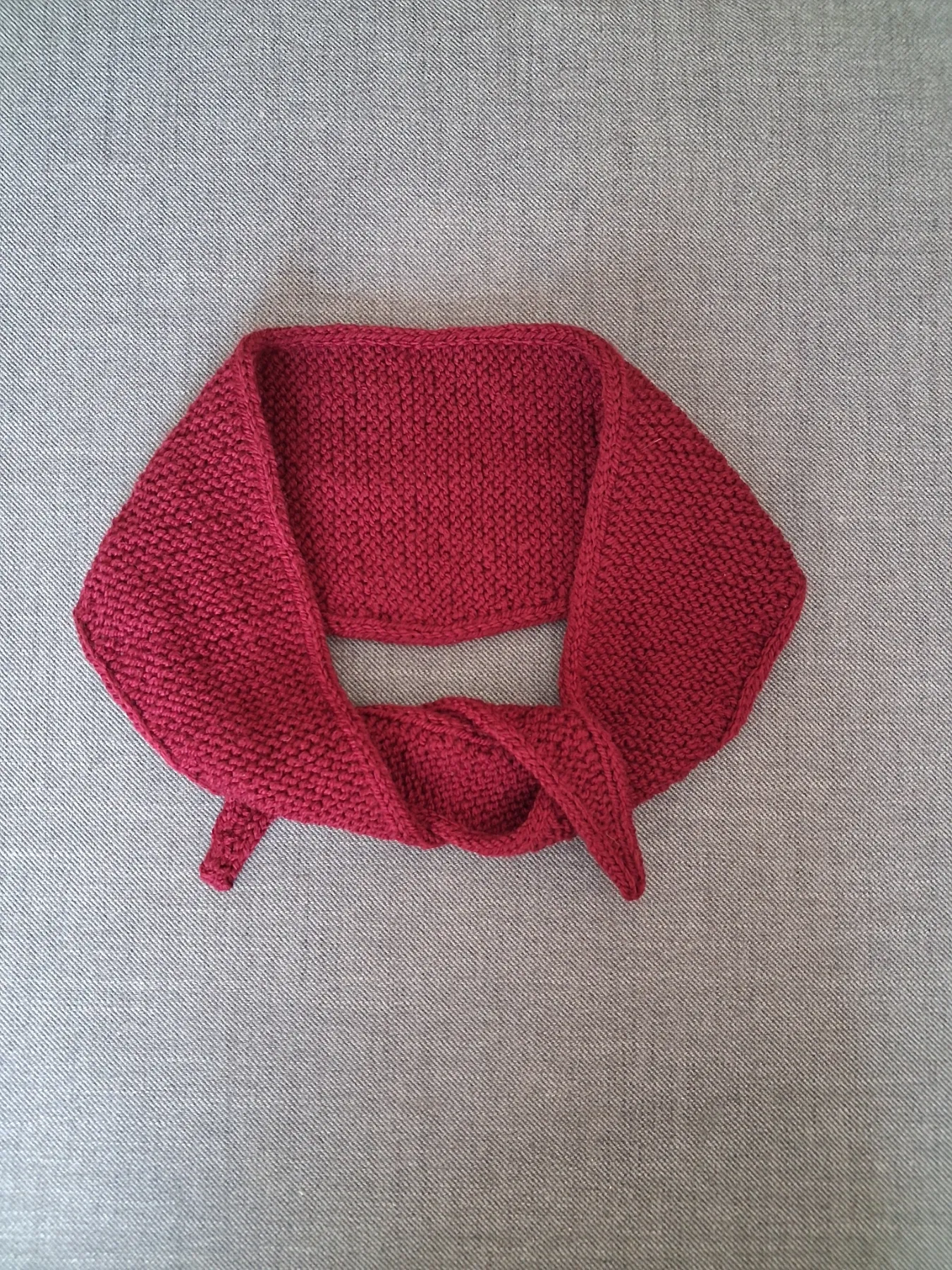 Sophie Scarf in Burgundy