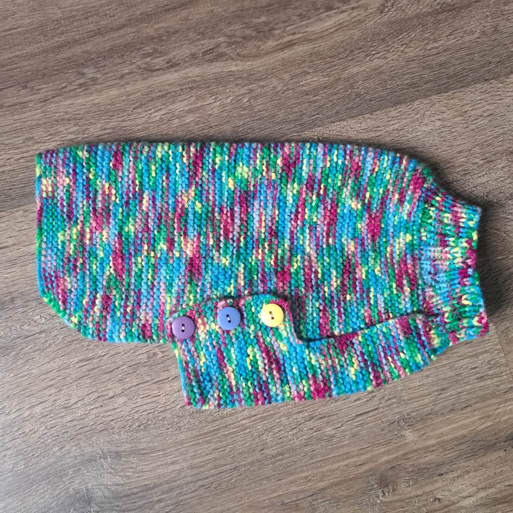 Handmade dog jumper S/M