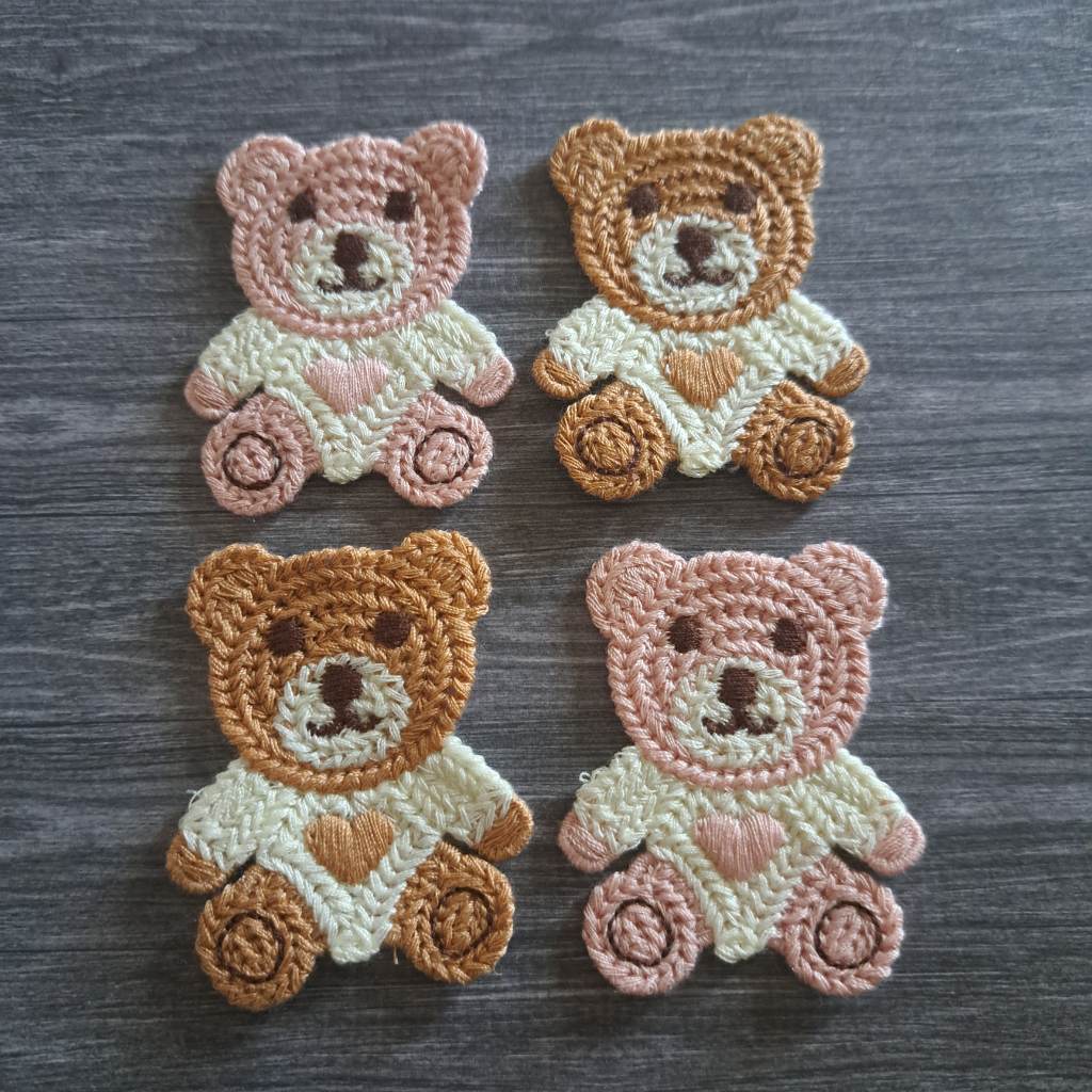 Teddy bear patches