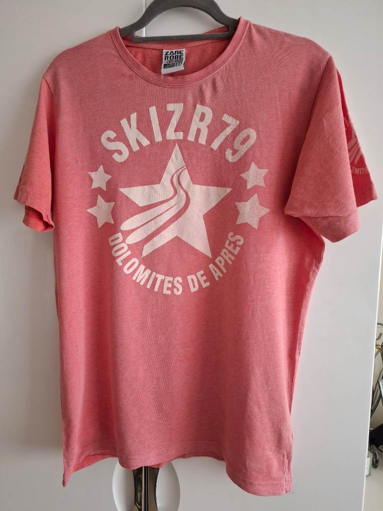 Zanerobe salmon pink t-shirt size M
