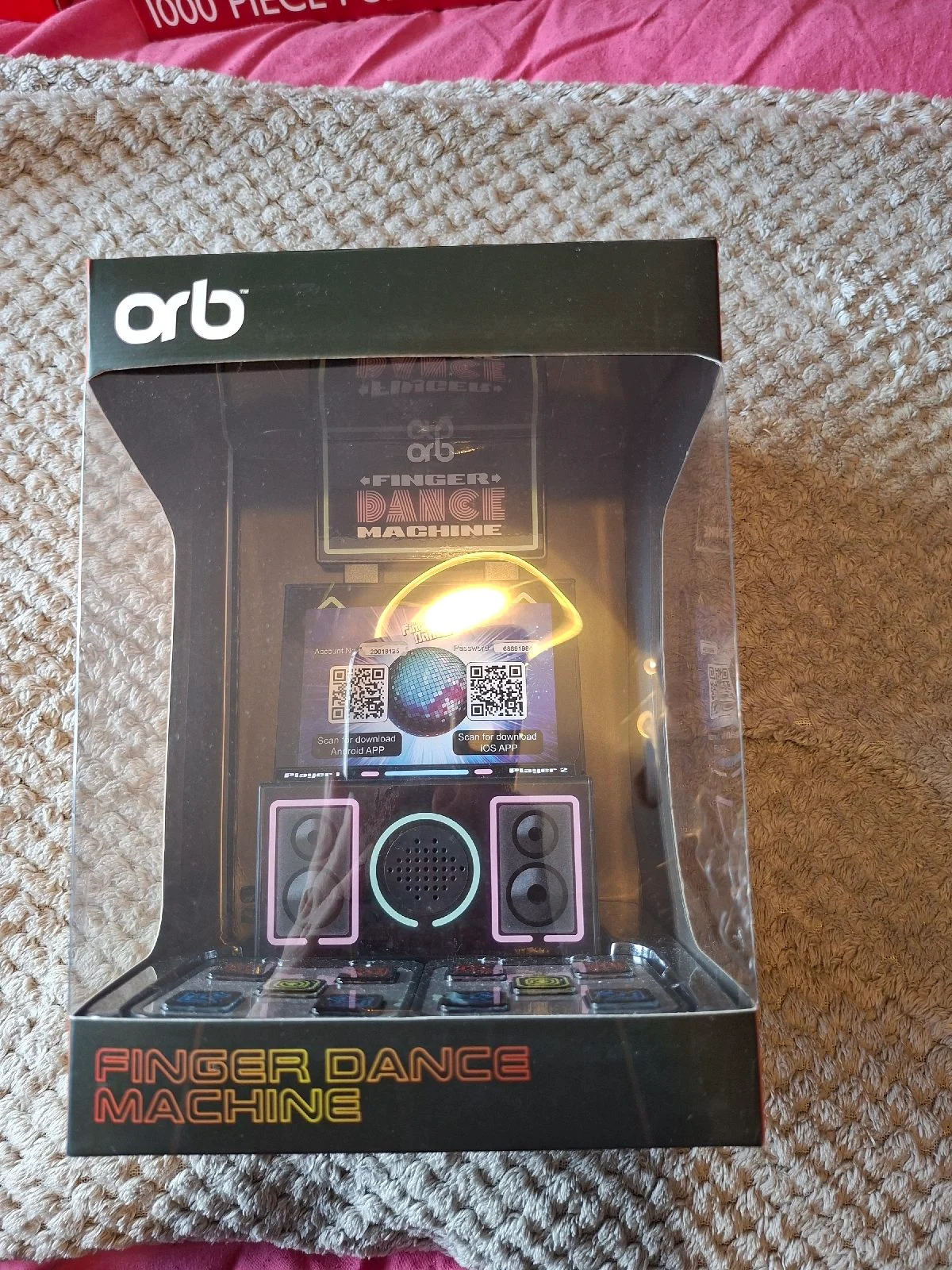 Orb finger dance machine