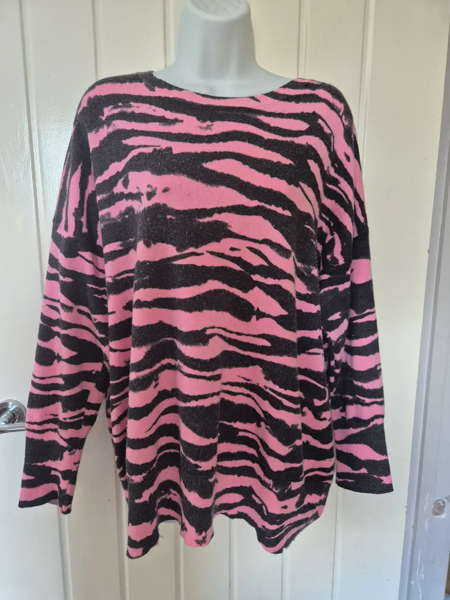 Womens fluffy jumper size 12