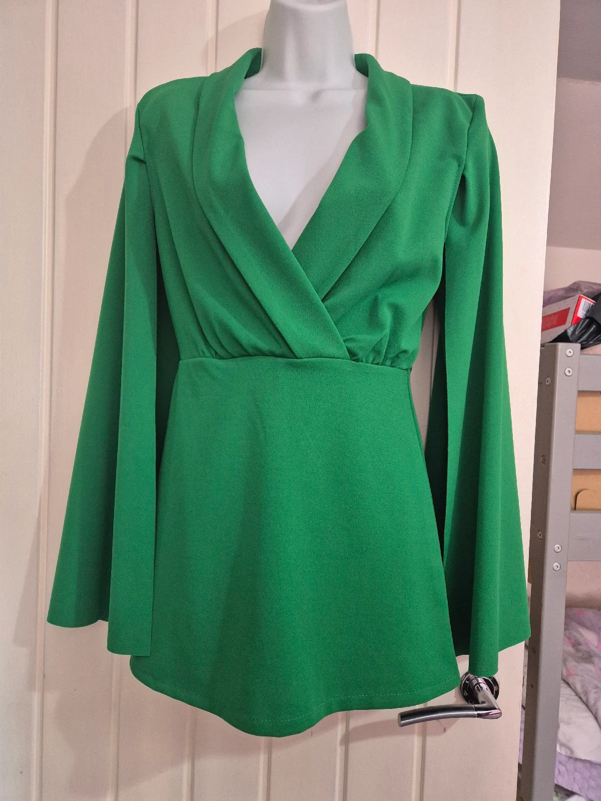 Womens long sleeve smart playsuit size 10