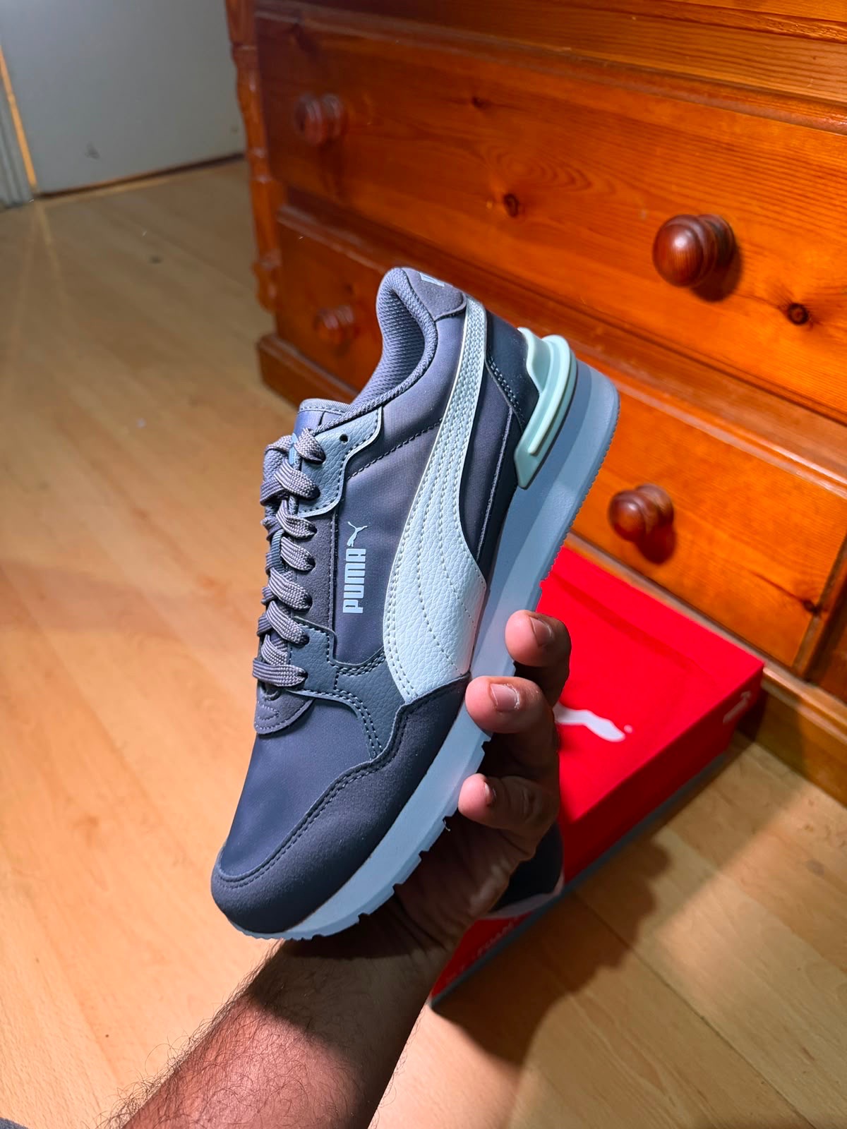 Puma Womens ST Runners V4 Trainers Grey RRP: 47.99