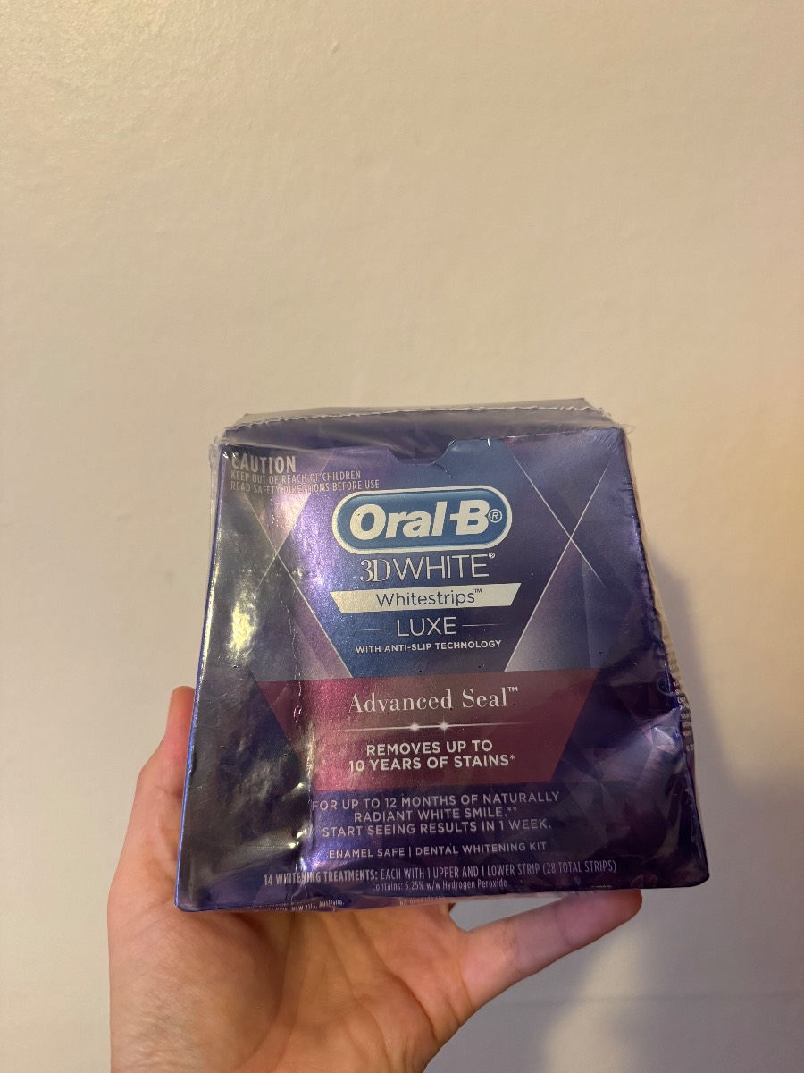 Oral-B White Strips 3D Advanced Seal LUXE